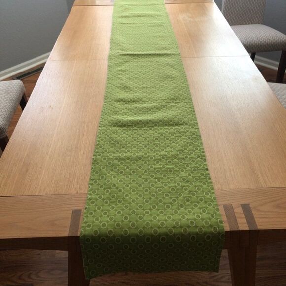 2 Lime Green Table Runners - Picture 3 of 5